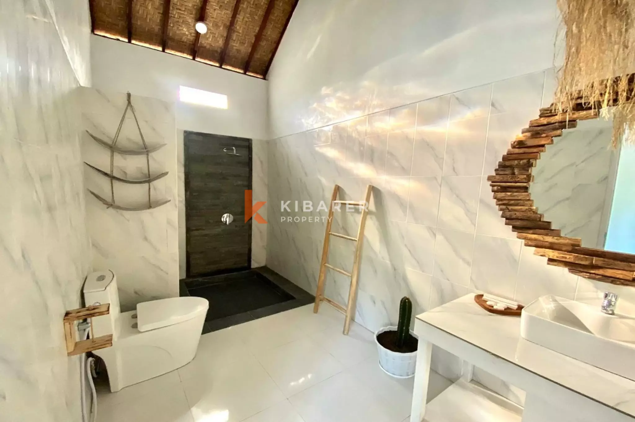 Three-Bedroom House with River View and Open Living Space in Canggu — image 9