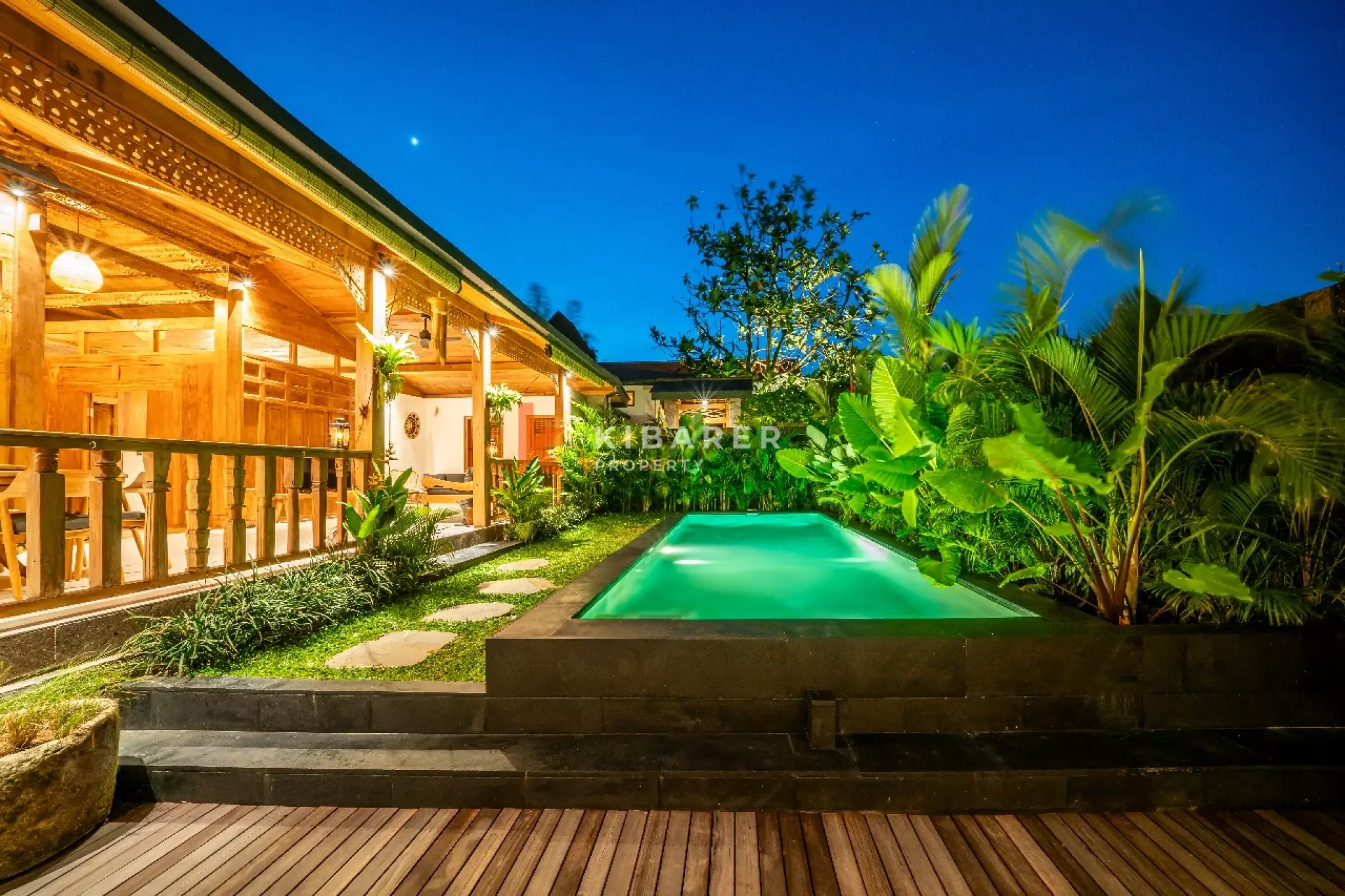 Charming Joglo-Style Three-Bedroom Villa in Quiet Canggu Location — image 1