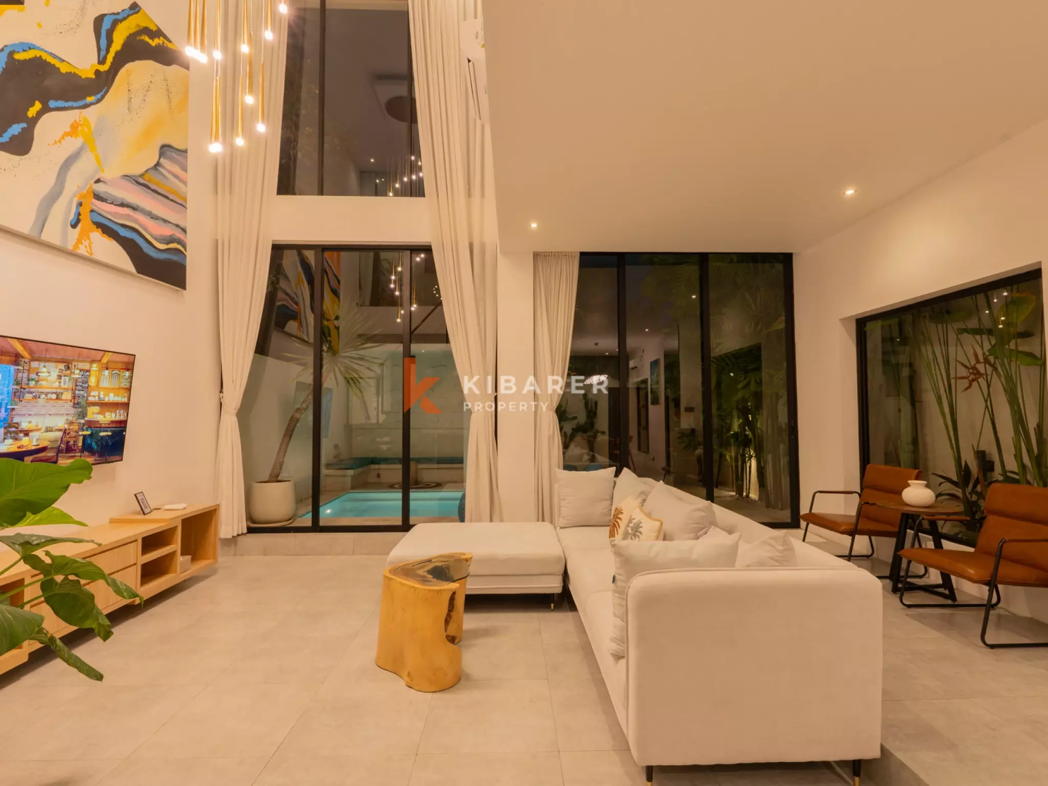 Modern Two Bedroom Villa with Private Enclosed Living in Canggu — image 2