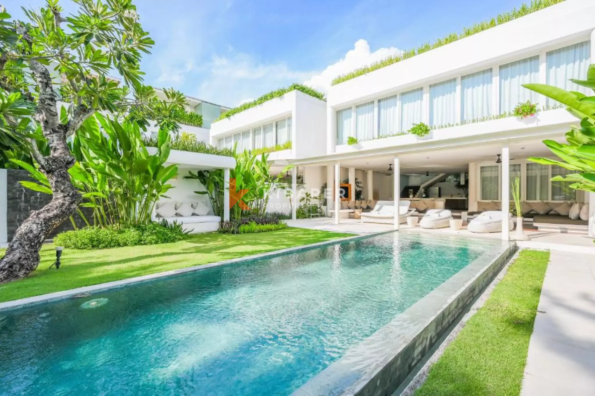 3BR Villa for for Rent in Batu Belig, Bali — $6,618 — image 1