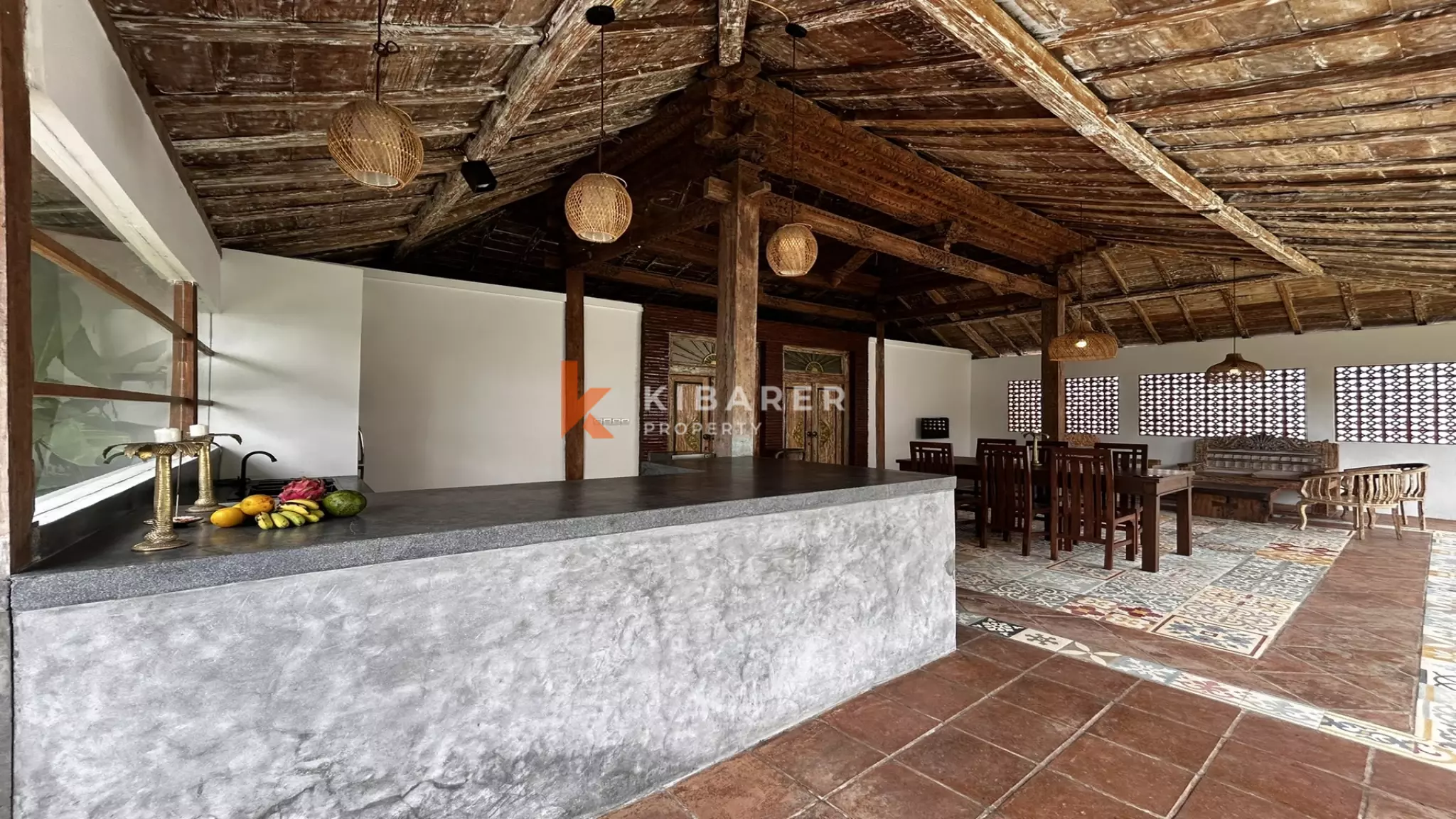 Beautiful Two-Bedroom Joglo Villa with Open Living Room Located in Tumbak Bayuh — image 8