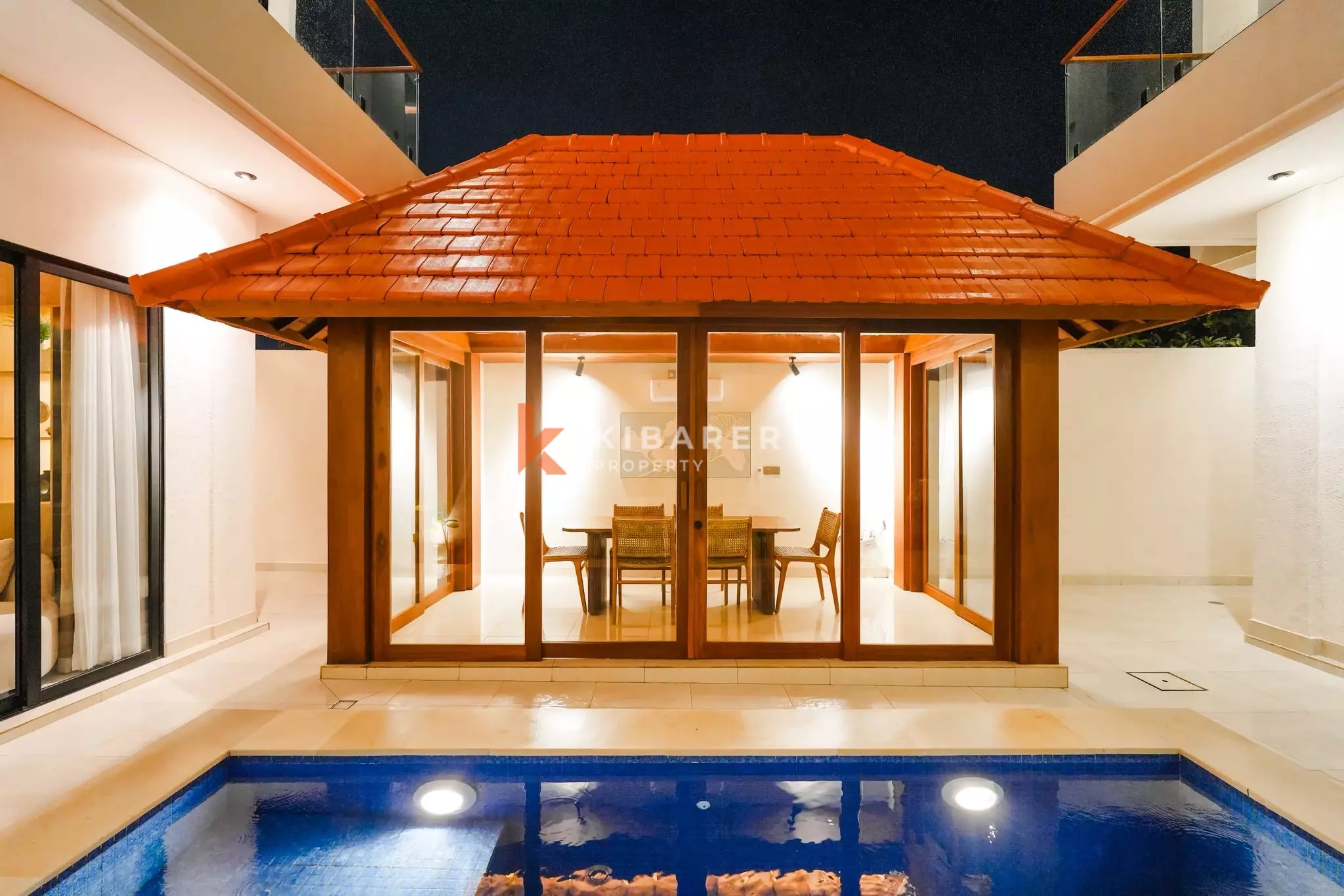 Quiet and Well-Designed Three-Bedroom Villa with Rooftop Lounge in Tumbak Bayuh — image 3
