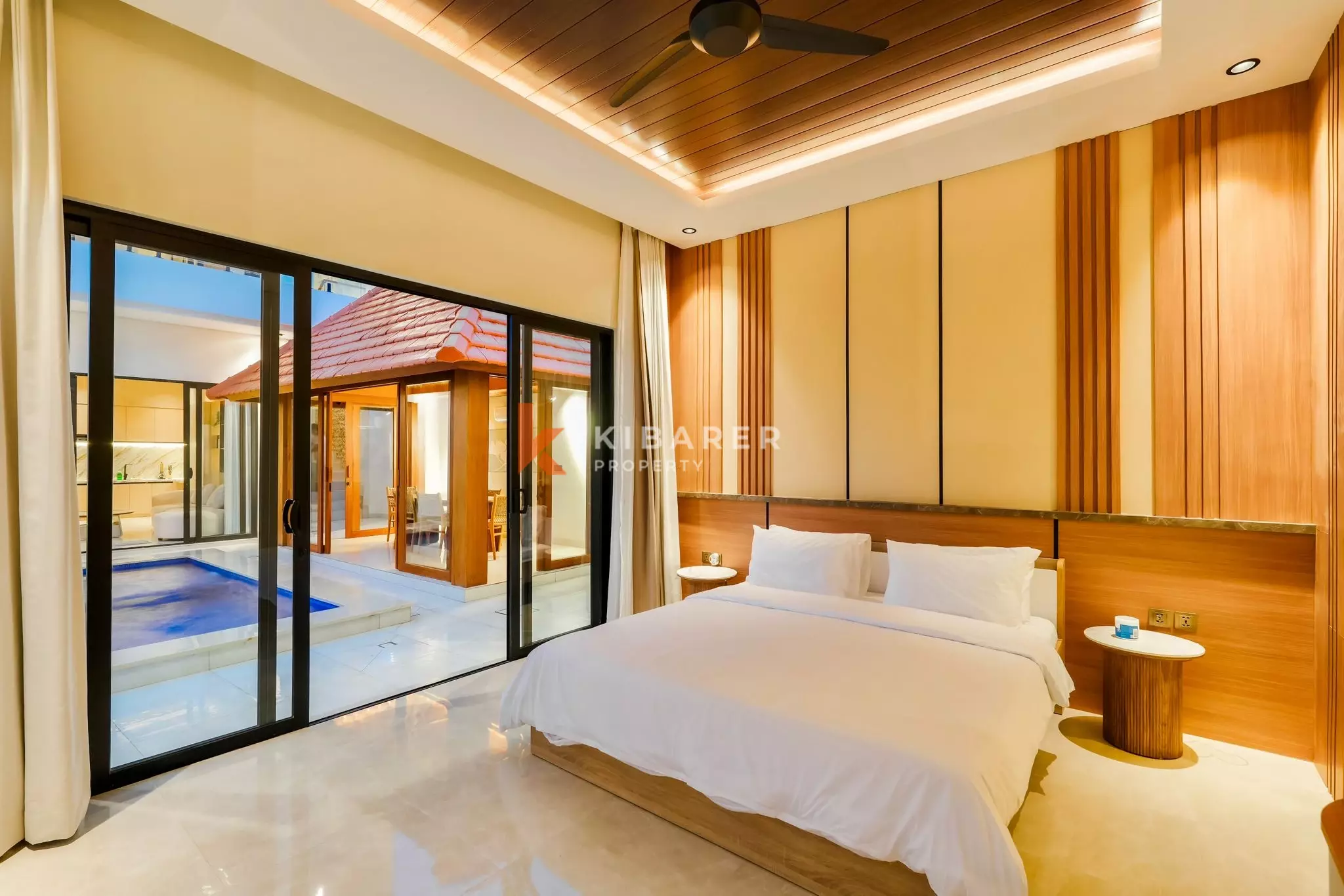 Quiet and Well-Designed Three-Bedroom Villa with Rooftop Lounge in Tumbak Bayuh — image 11