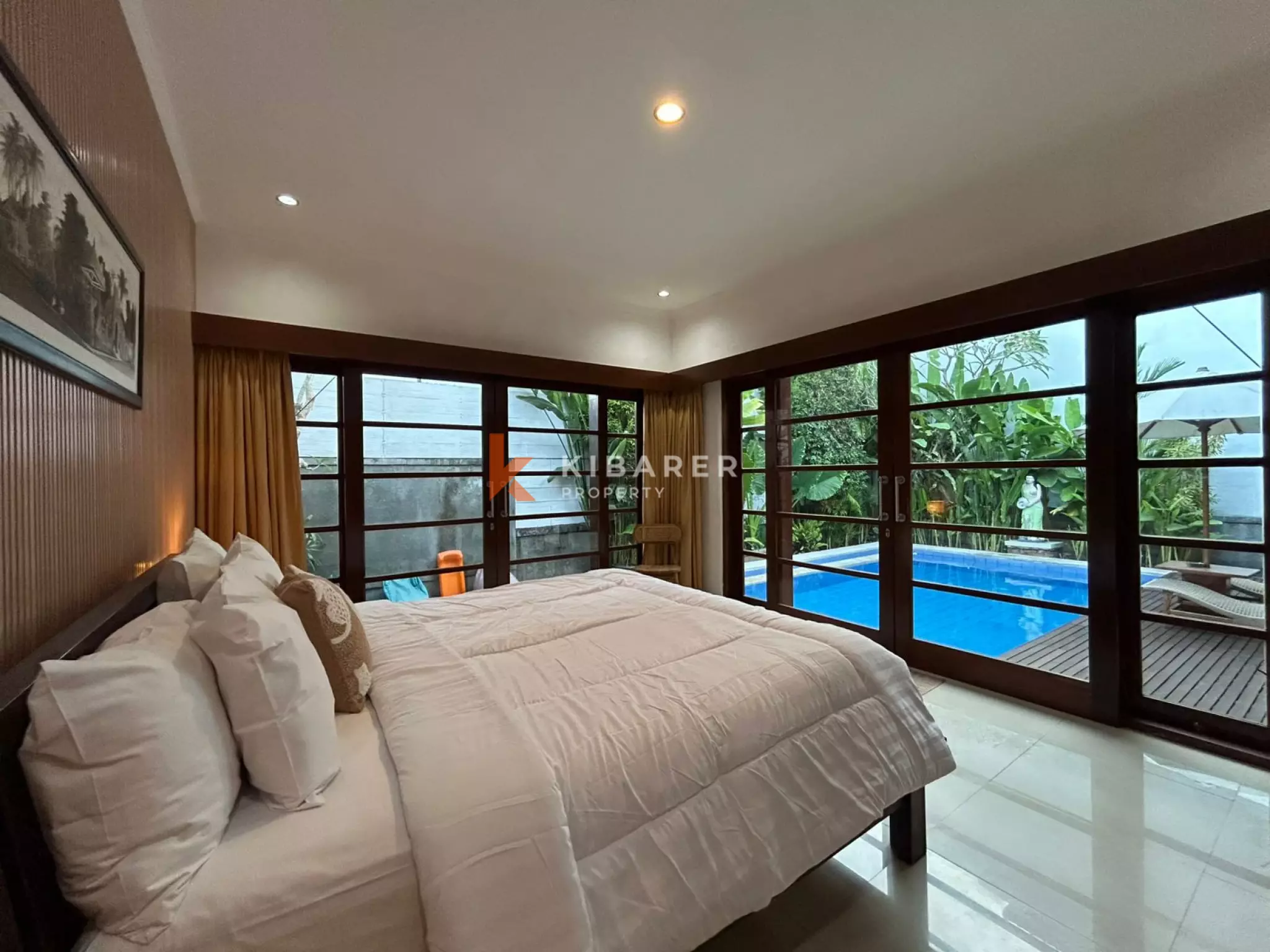 Comfortable Three-Bedroom Villa with Enclosed Living and Private Pool in Canggu — image 13