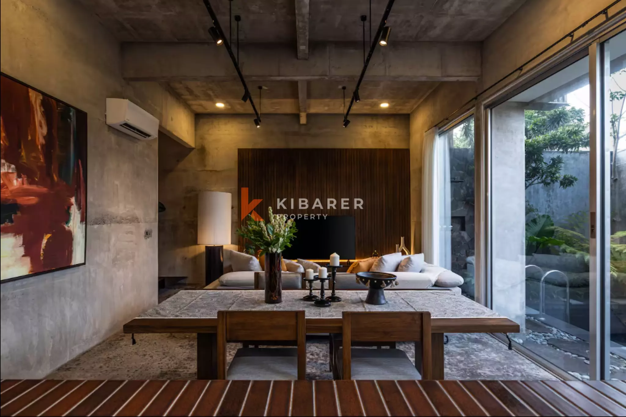 Modern Brutalist Two-Bedroom Villa with Private Pool and Rooftop Retreat in Ungasan — image 4