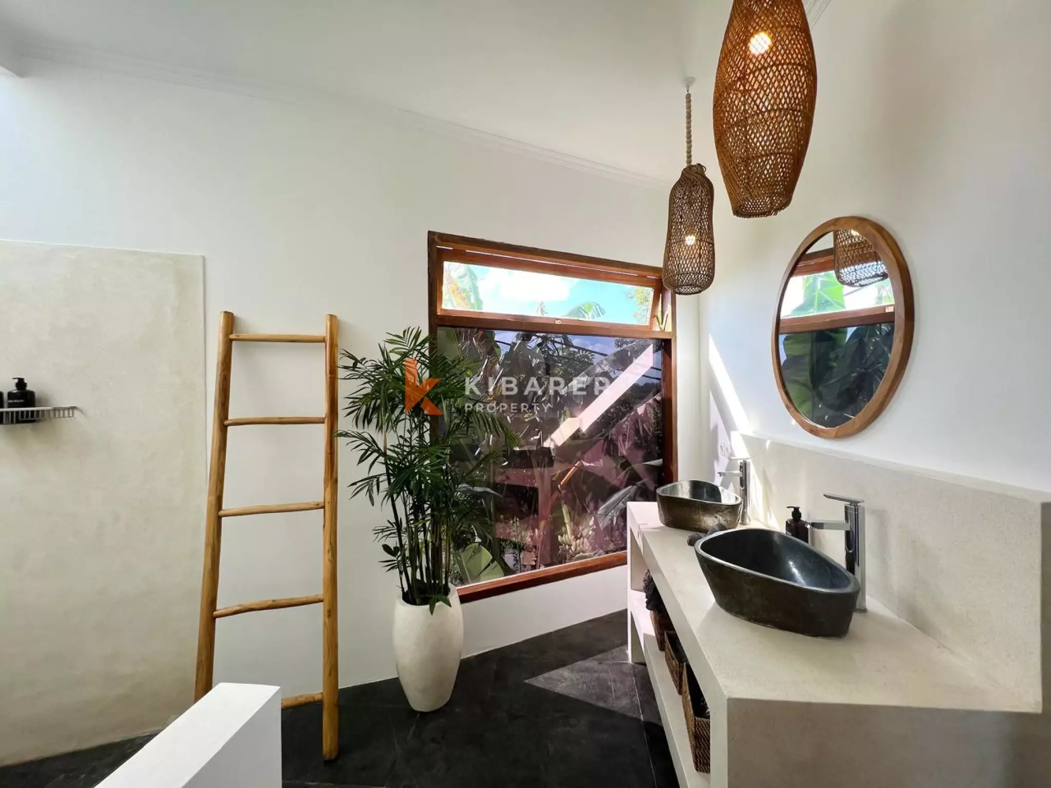 Three-Bedroom Tropical Modern Style Villa with Open Living Room & Rooftop Terrace in Tumbak Bayuh — image 16