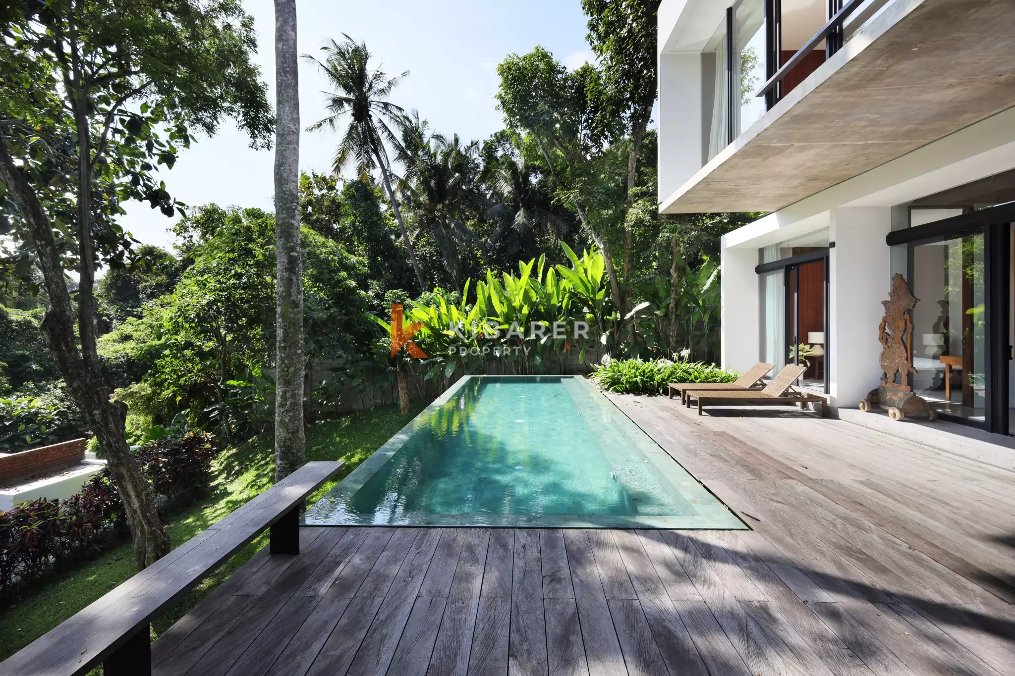 Modern Tropical Four-Bedroom Villa in Tabanan with Peaceful Valley Views — image 1