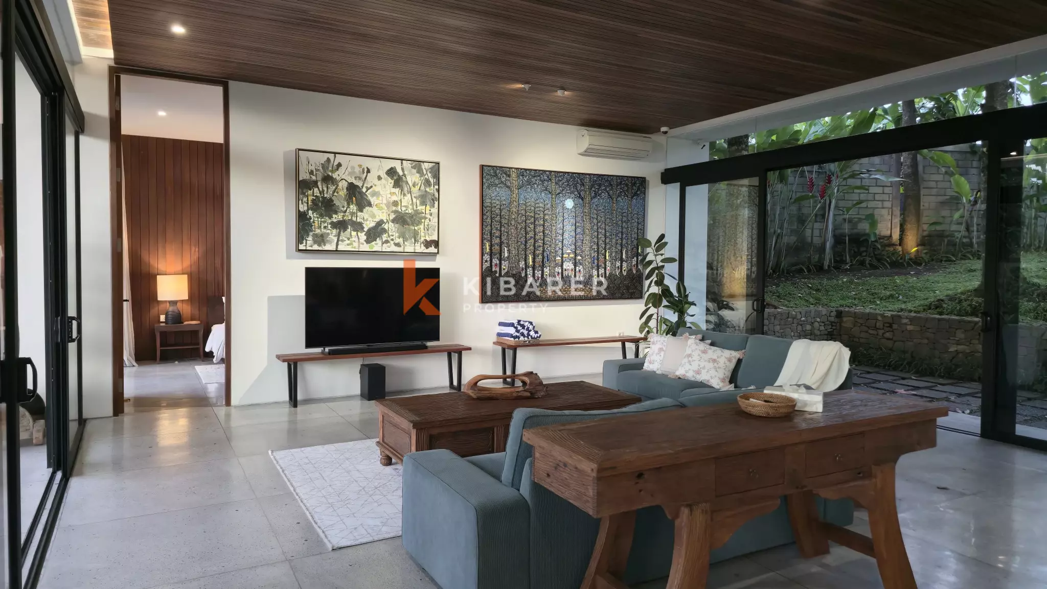 Modern Tropical Four-Bedroom Villa in Tabanan with Peaceful Valley Views — image 9
