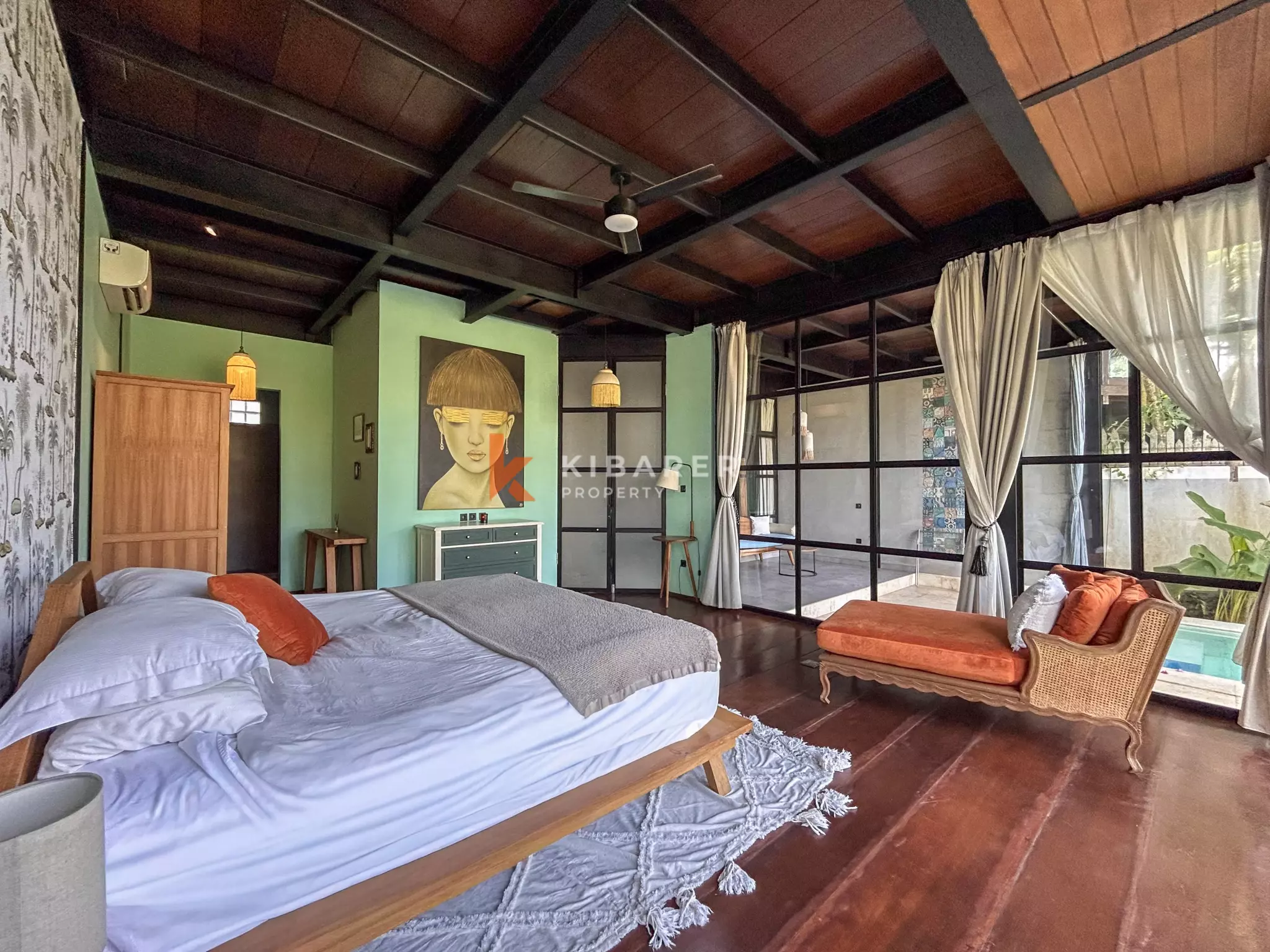 Elegant Two-Story Tropical Villa with Private Pool in Seseh — image 19