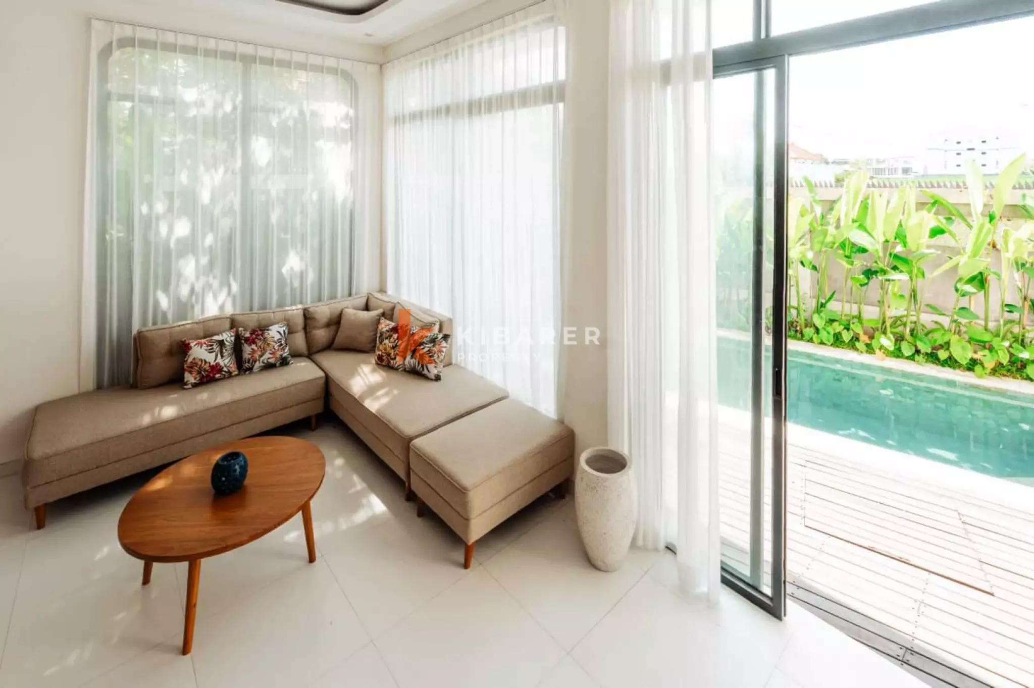 Two Bedroom Villa in Canggu with Enclosed Living and Ricefield View — image 5