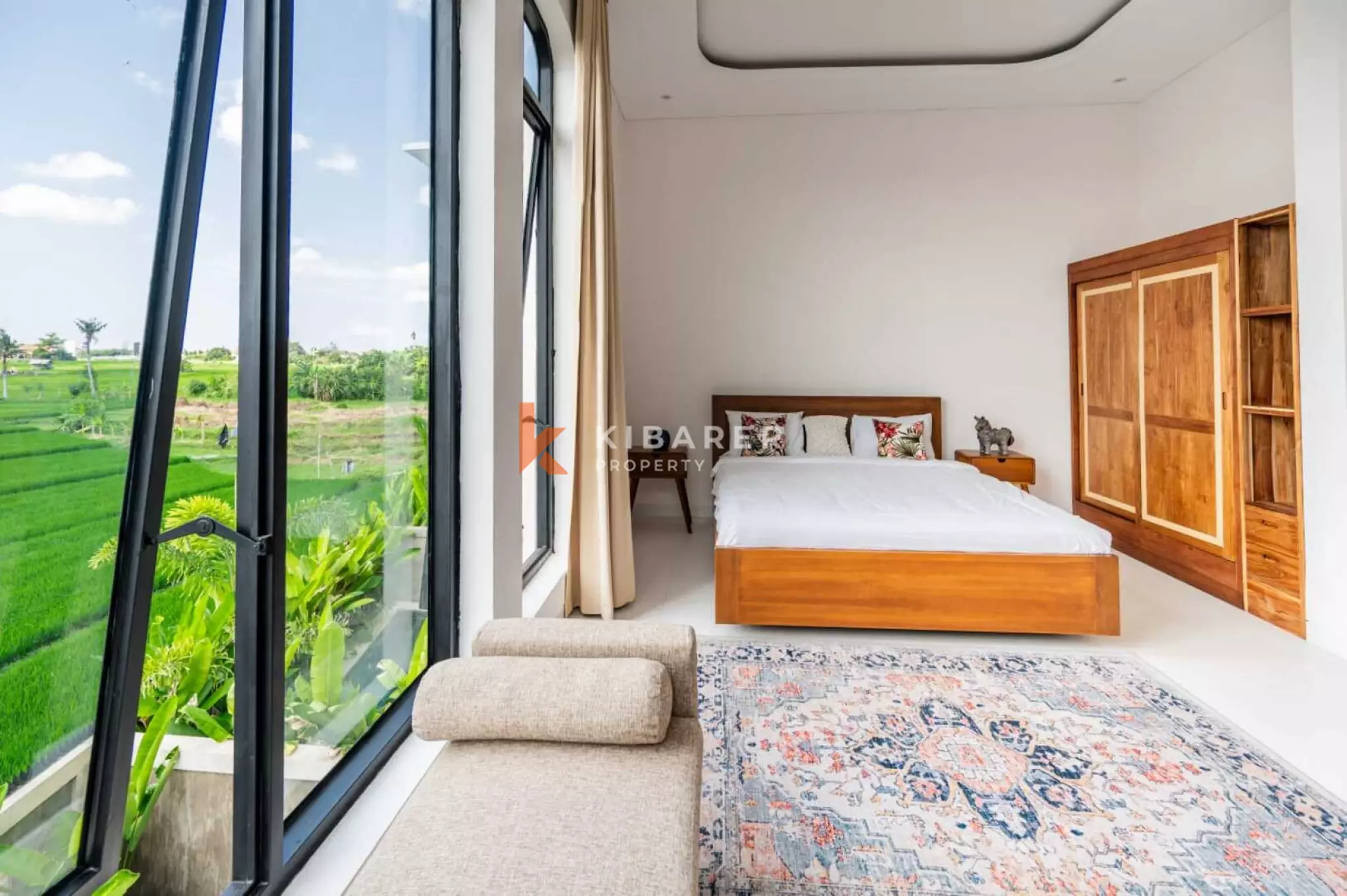 Two Bedroom Villa in Canggu with Enclosed Living and Ricefield View — image 14