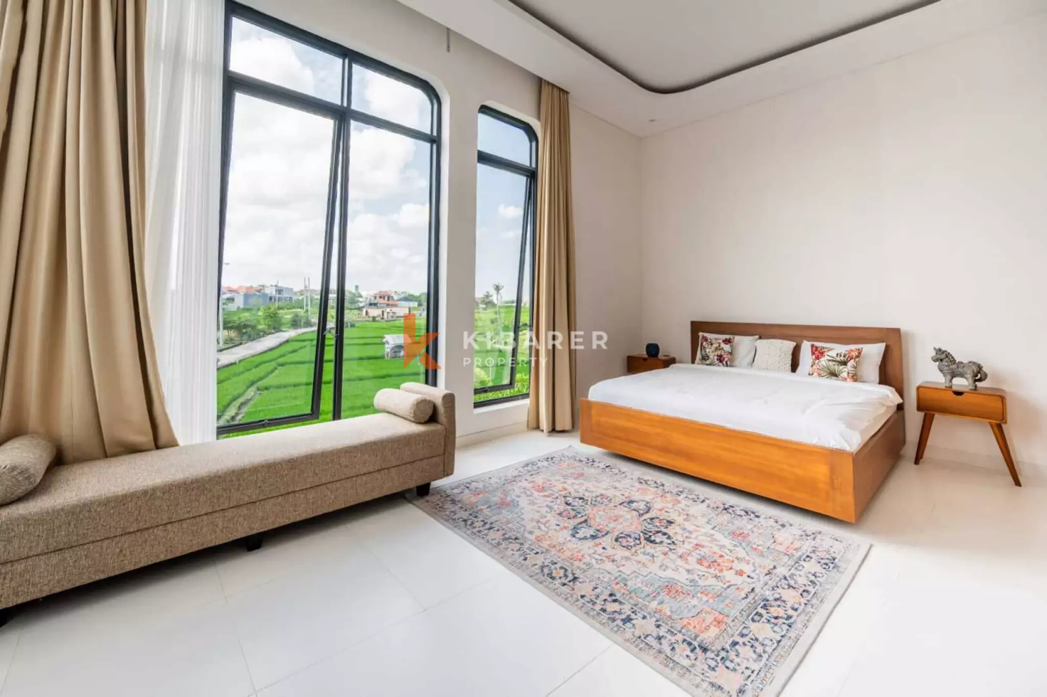 Two Bedroom Villa in Canggu with Enclosed Living and Ricefield View — image 13