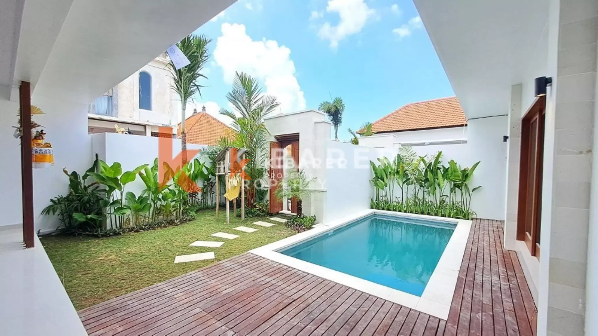 Charming Semi-Furnished Two-Bedroom Villa Located in Cemagi Area Short Stroll from the Beach