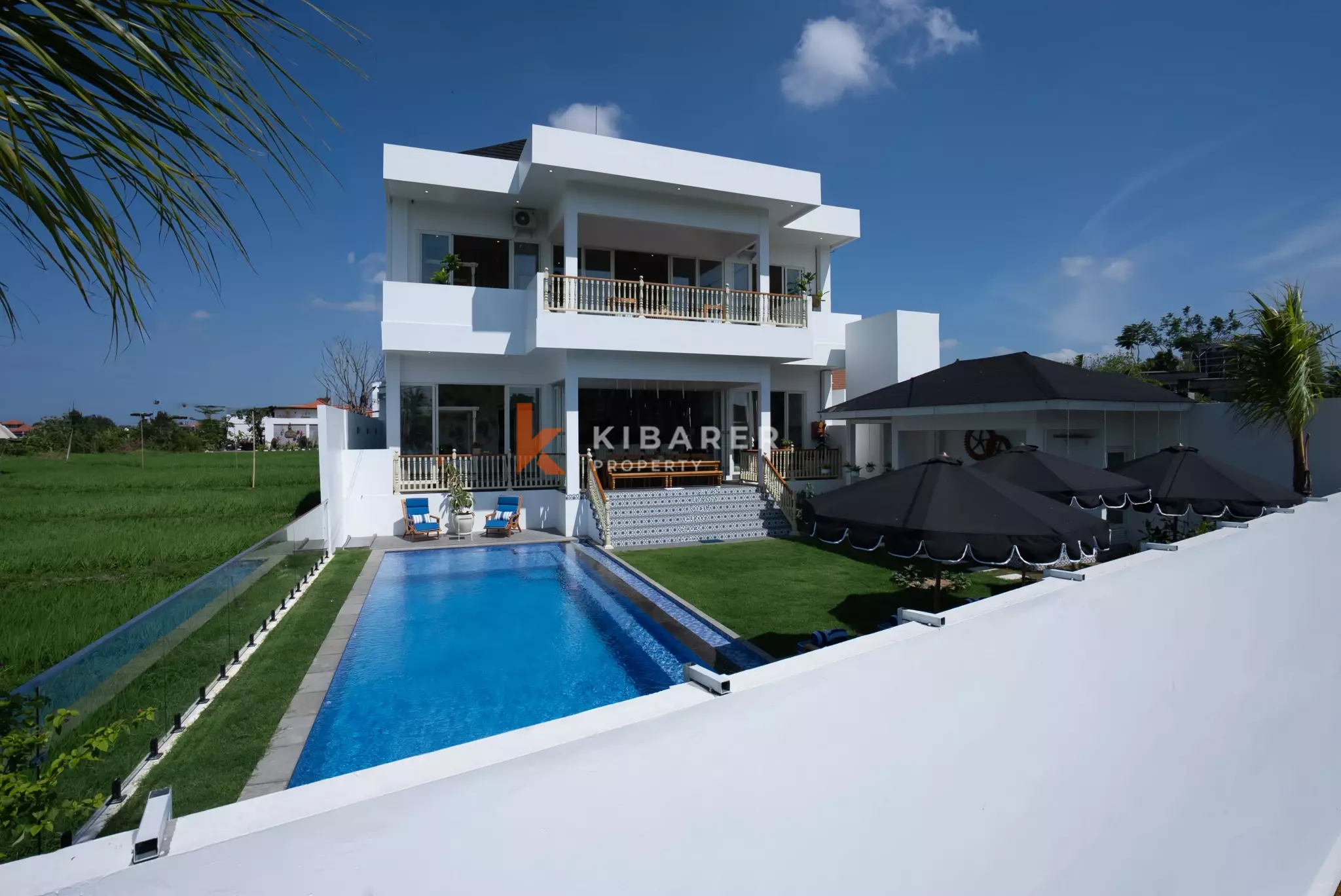 Impressive Six-Bedroom Luxury Villa with Spacious Living Room by the Pool in Canggu