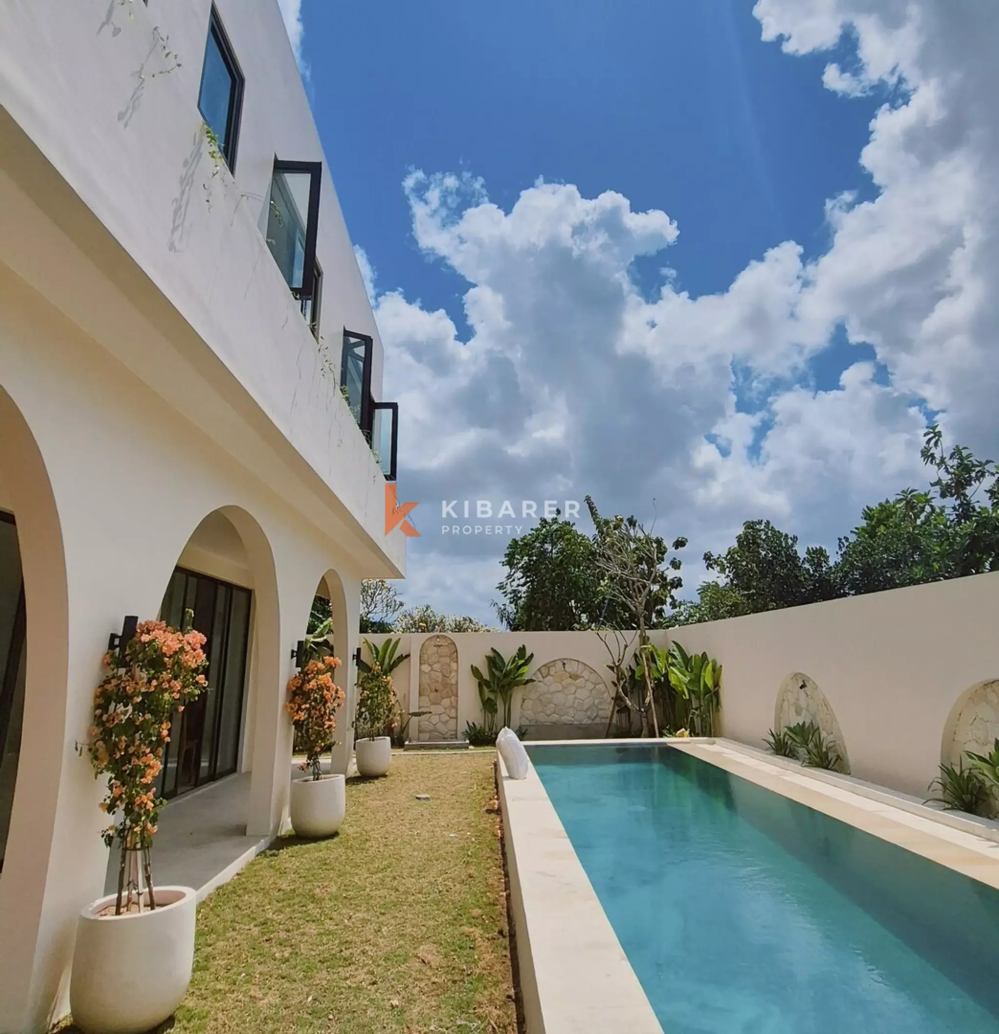 New Mediterranean Villa with Four Bedrooms and Swimming Pool in Seminyak