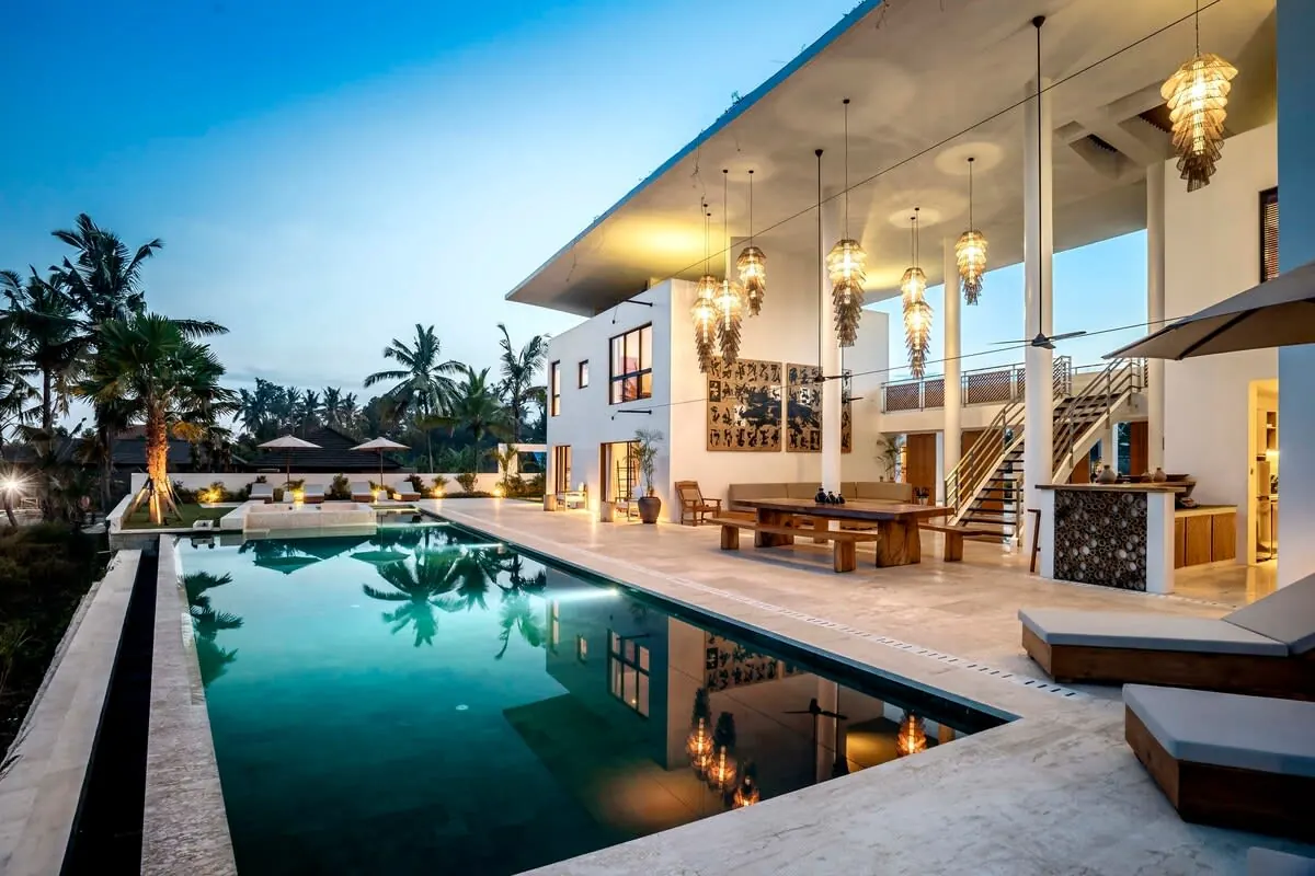 6 BR Rice-Field Modern Villa Ubud — 6BR Villa Rental in Ubud — image 5