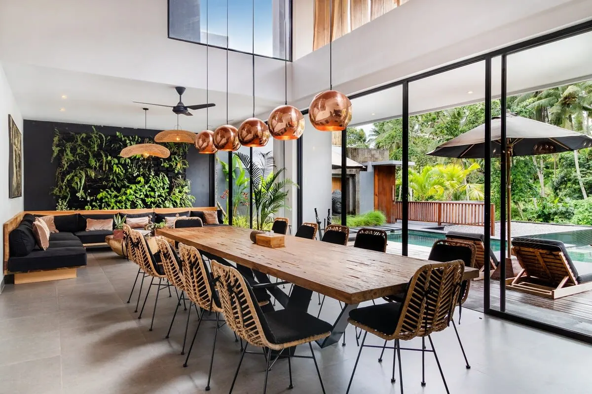 6 BR Jungle-View Tropical-Modern Villa Ubud — 6BR Villa Rental in Ubud — image 2