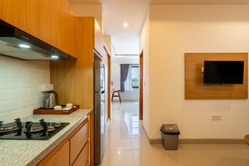 Apartemen Central Berawa 1BR, Dekat Pantai & Kafe - Canggu, Bali — image 4