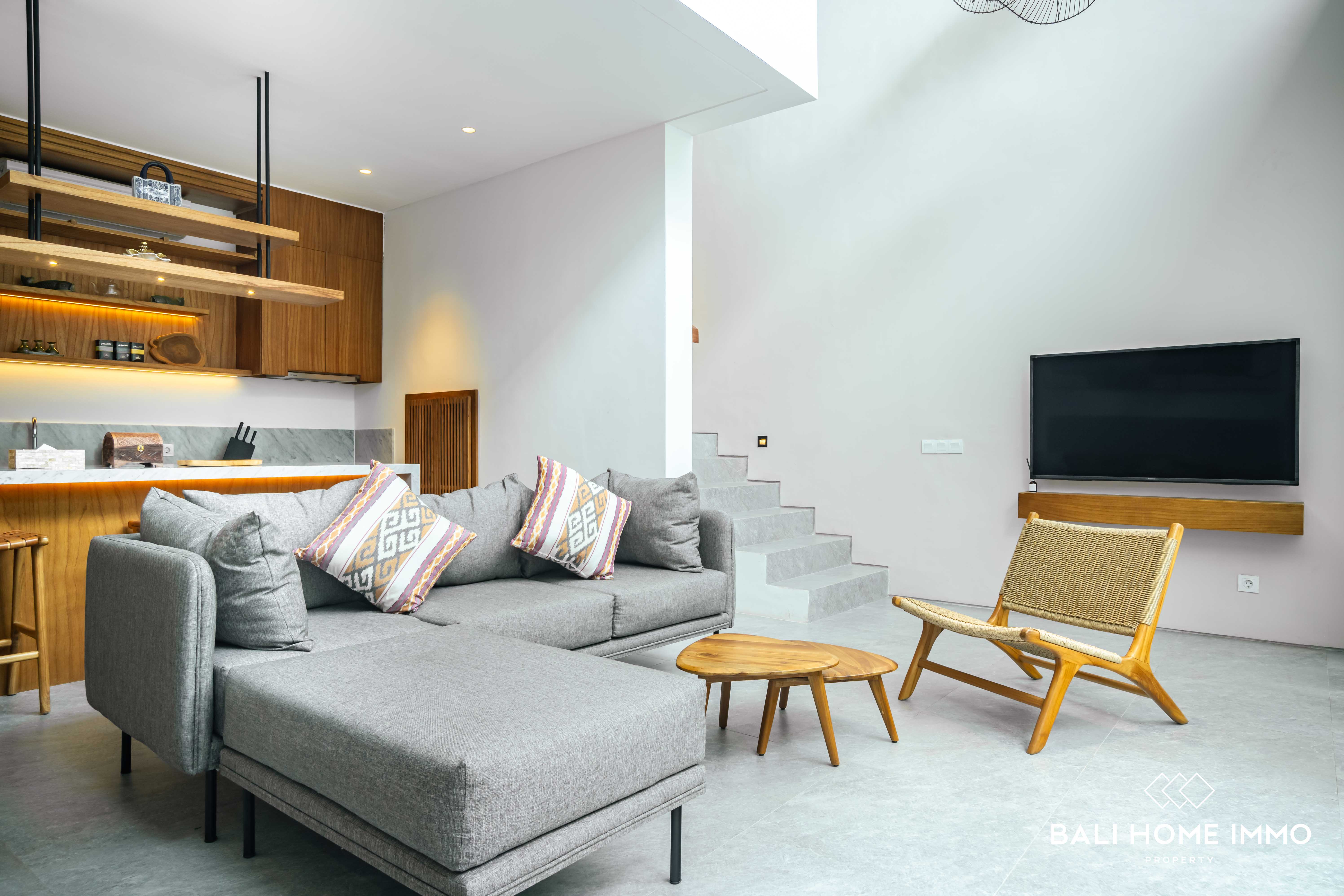 3 Bedroom Brand New Villa in a complex for yearly rental in Pererenan Bali — image 2