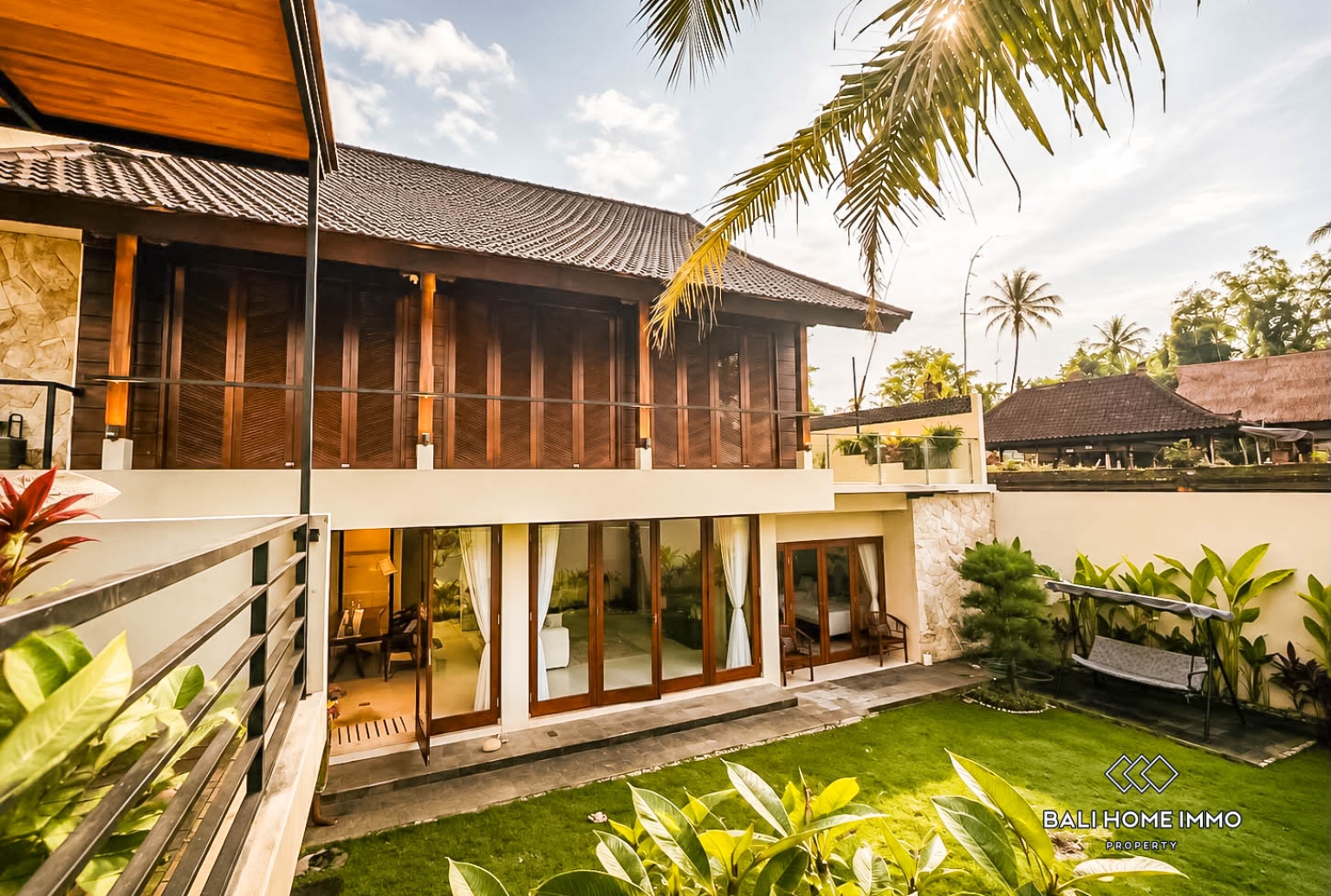 3 Bedroom Family Villa with ricefield view for rent in Mas, Ubud