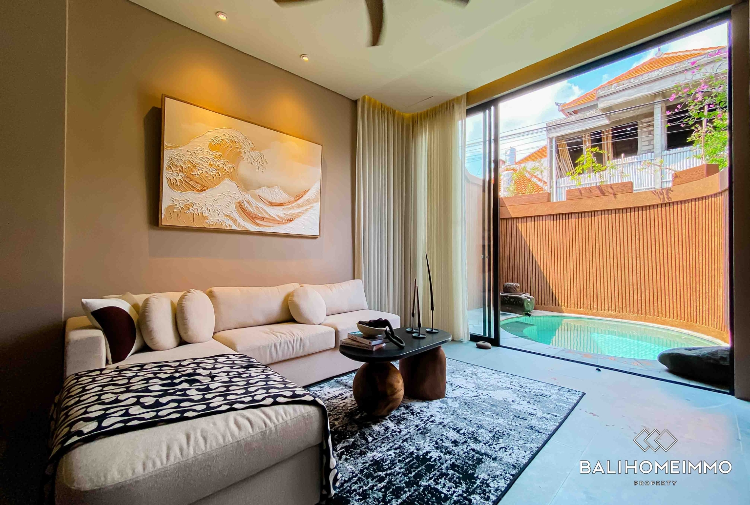 3 bedroom villa for rent in Canggu berawa