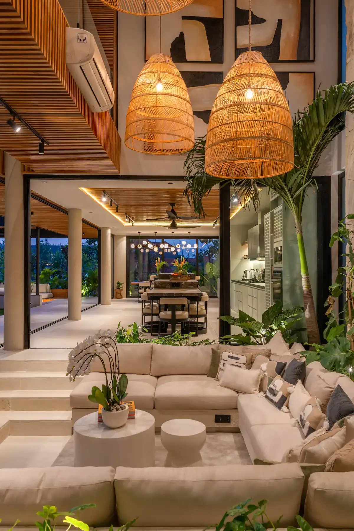 8 BR Tropical-Modern Cinema Estate Canggu — 8BR Estate Rental in Canggu — image 17
