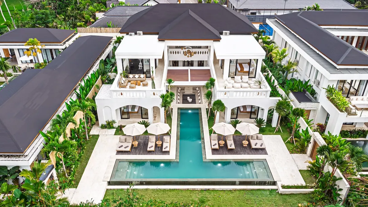 5 BR White Mediterranean Villa Ubud — 5BR Villa Rental in Ubud — image 5