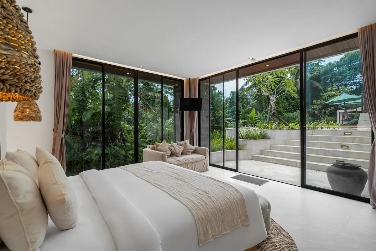 6 BR Glass Tropical Garden Residence Ubud — 6BR Residence Rental in Ubud — image 9