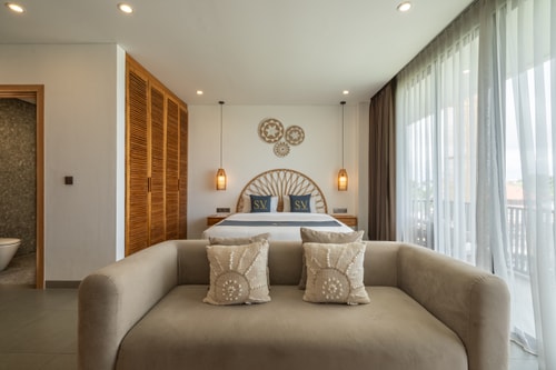 SB 401 - 1BR Suite with Balcony and Pool, Canggu - Canggu, Bali — image 18