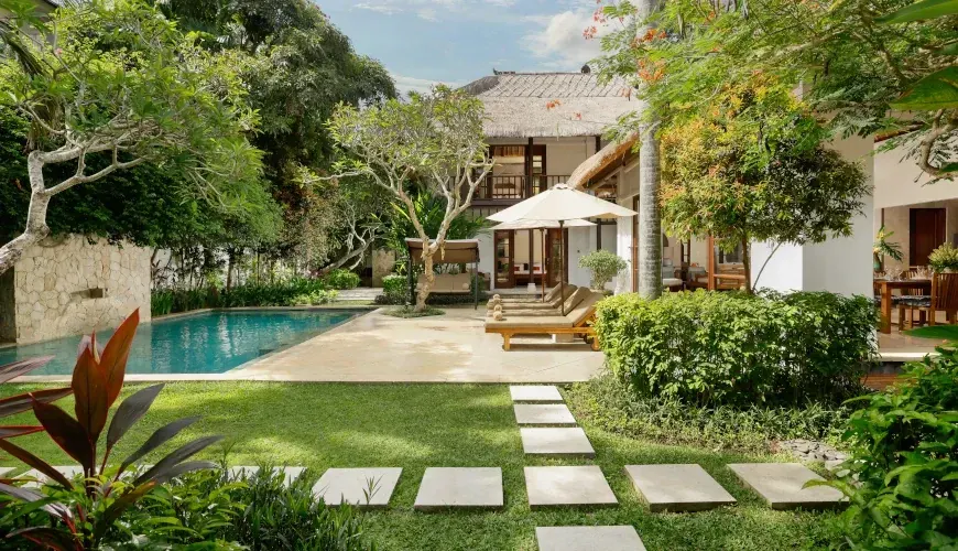 4 BR Tropical Garden Balinese Villa Jimbaran — 4BR Villa Rental in Jimbaran