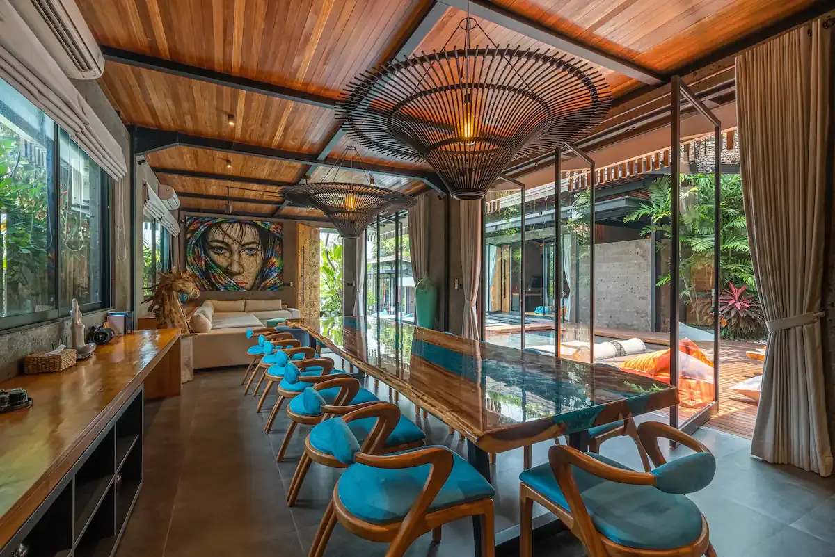 8 BR Wellness Walk-to-Beach Estate Canggu — 8BR Estate Rental in Pererenan — image 4