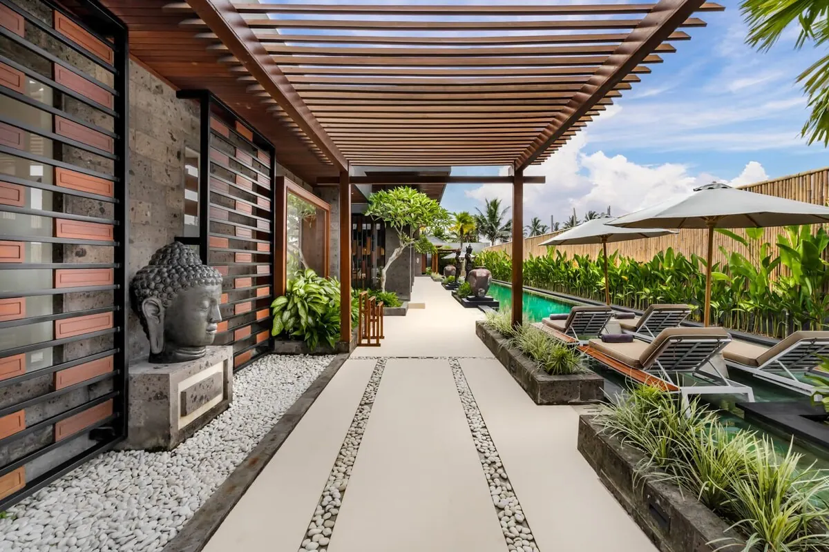 6 BR Stone Pool Retreat Ubud — 6BR Villa Rental in Ubud — image 13