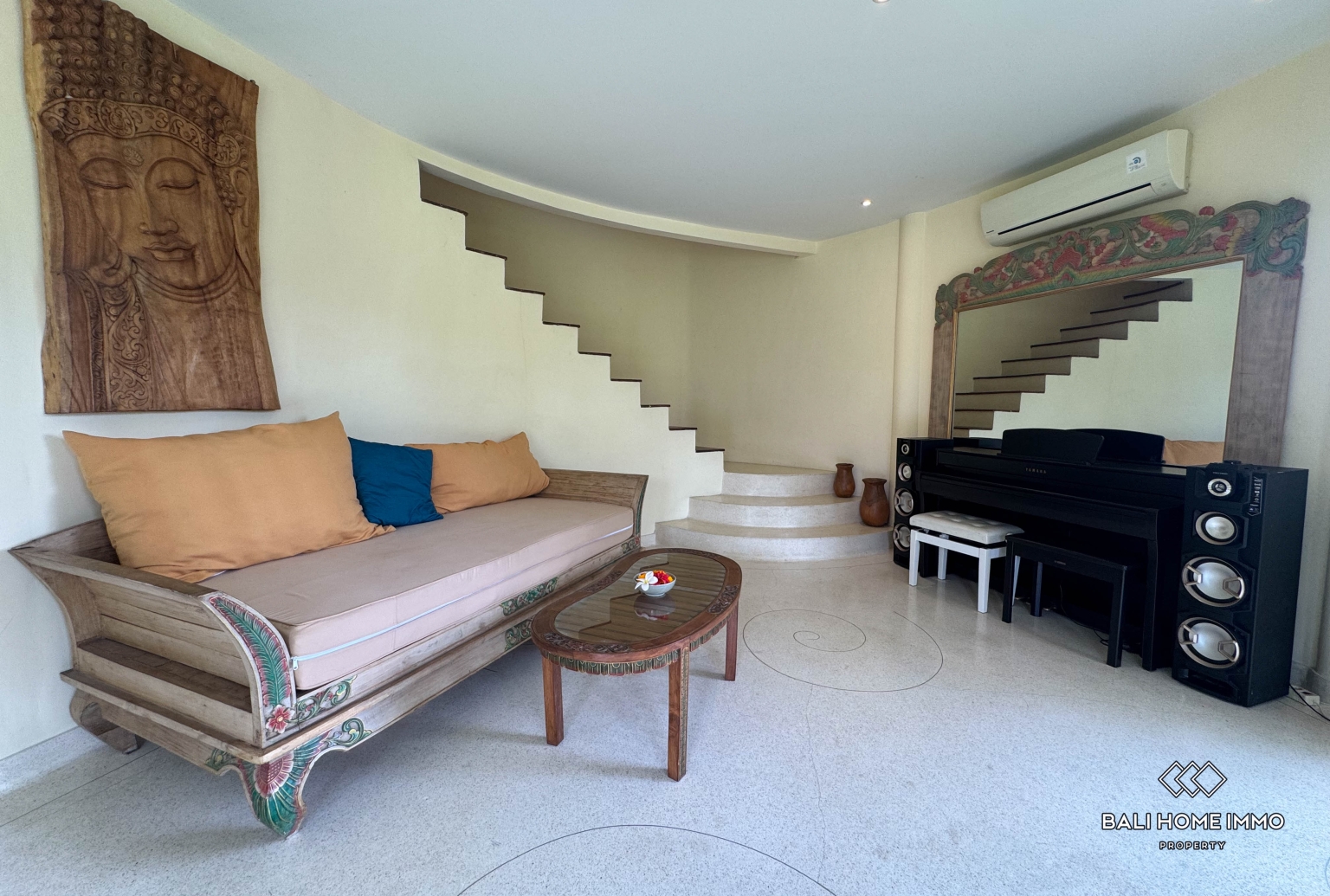 4 bedroom family villa with ricefield view for rent in Ubud — image 4