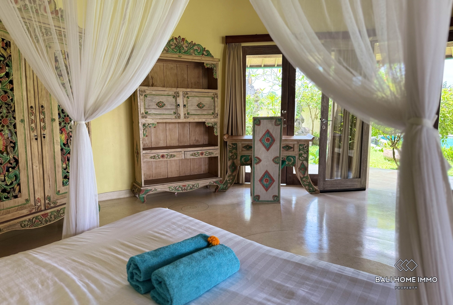 4 bedroom family villa with ricefield view for rent in Ubud — image 15