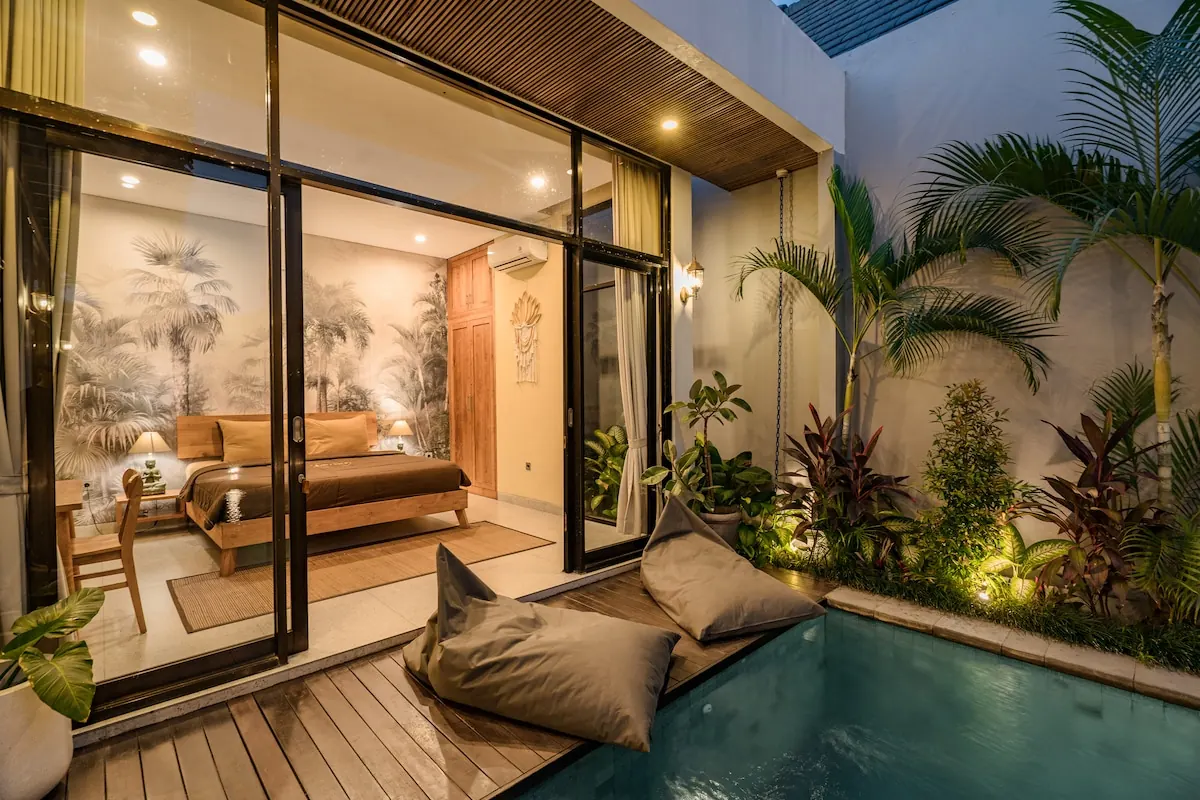 2 BR Courtyard Pool Villa Ubud — 2BR Villa Rental in Ubud — image 2