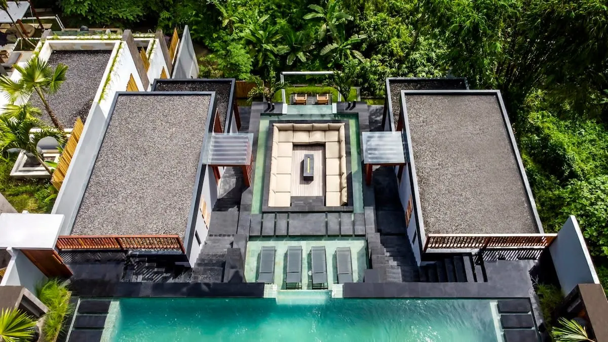 6 BR Jungle-View Tropical-Modern Villa Ubud — 6BR Villa Rental in Ubud — image 5