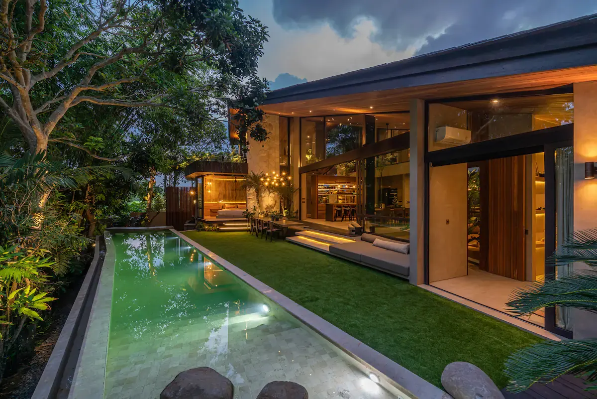 5 BR Tropical-Modern Tropical Garden Villa Canggu — 5BR Villa Rental in Pererenan
