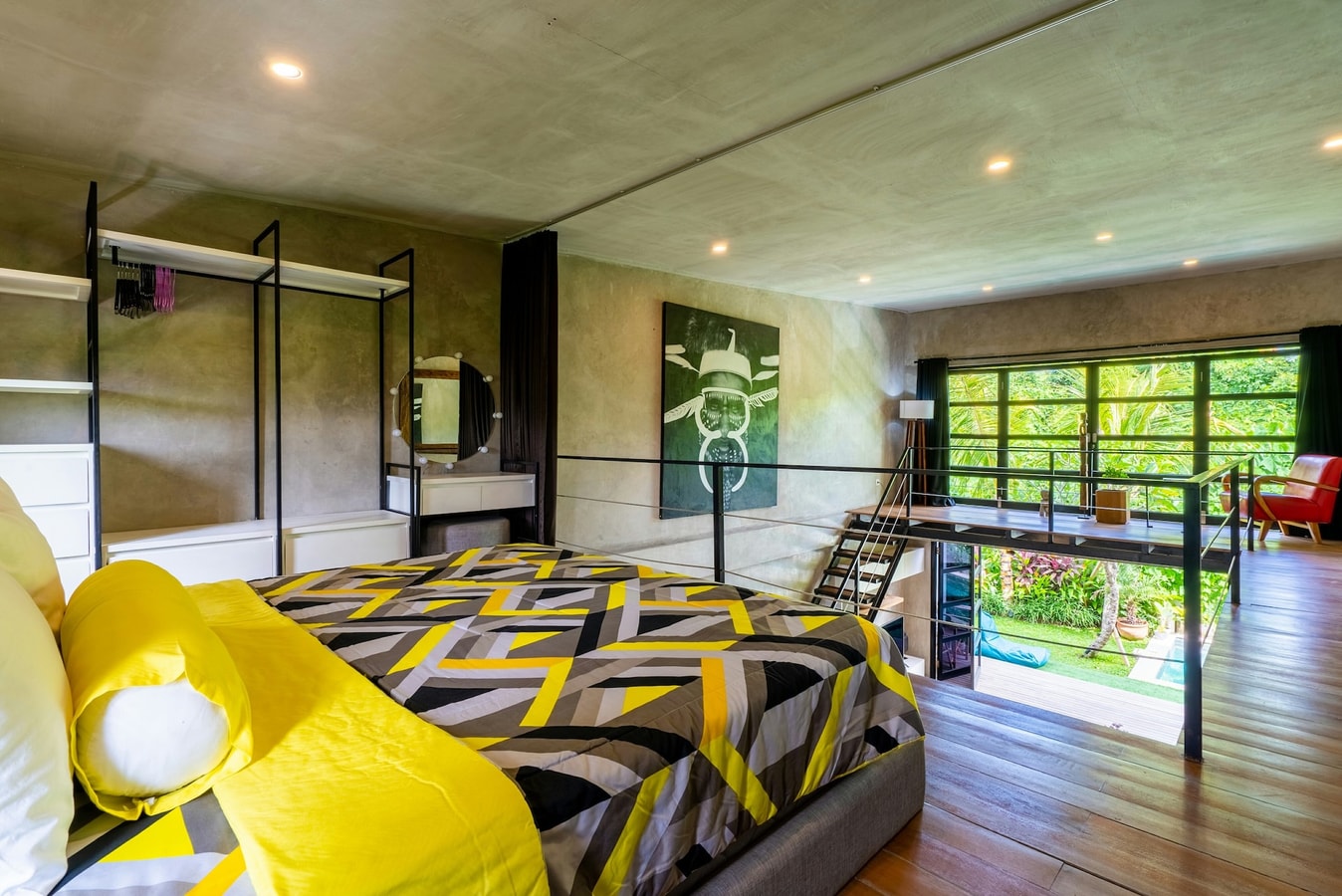 1BR Berawa Loft | Pool & Sundeck BBQ, Near Beach in Canggu, Bali — image 7