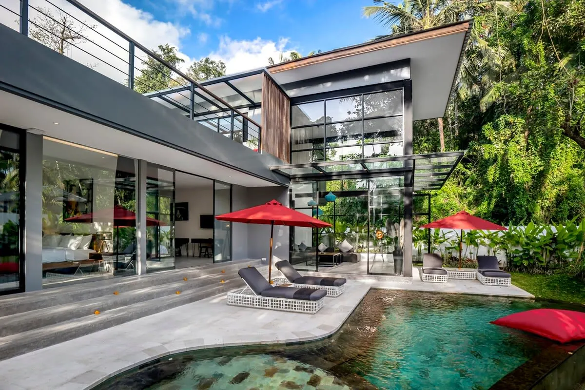 6 BR Jungle Industrial Retreat Ubud — 6BR Villa Rental in Ubud — image 6