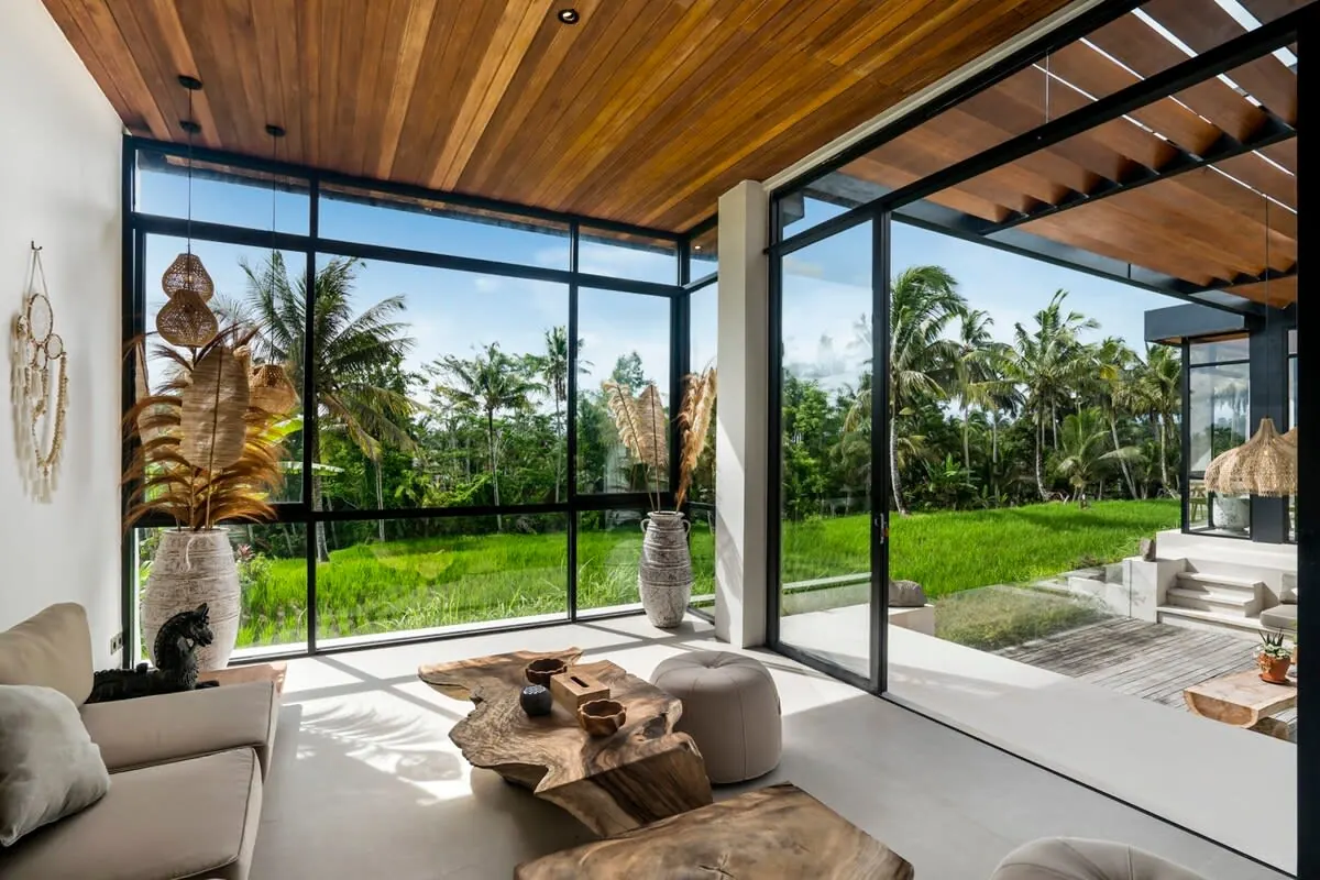 6 BR Rice-Field Tropical-Modern Villa Ubud — 6BR Villa Rental in Ubud — image 6