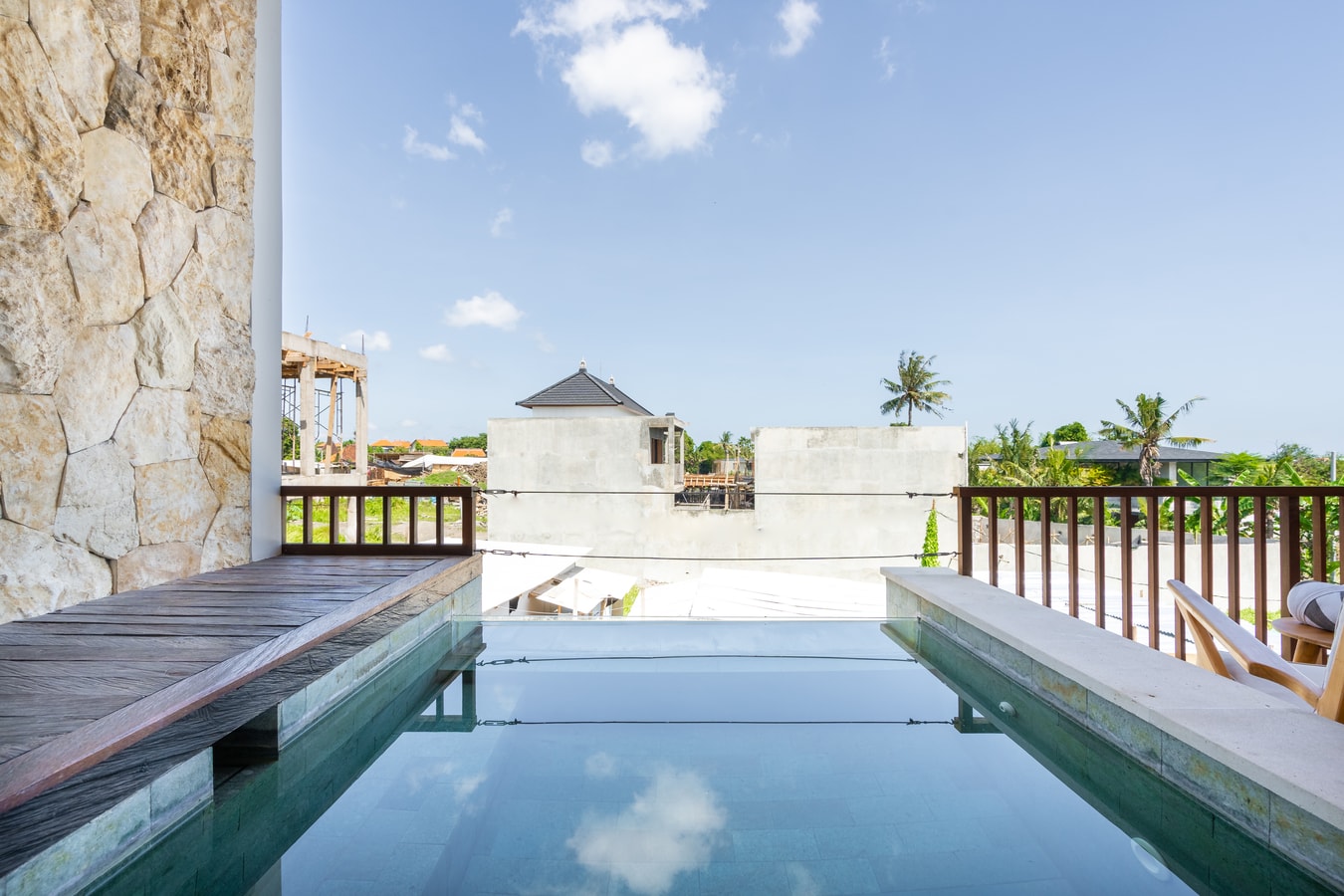 Chic 1BR Apartment near Pererenan Beach - Pool Balcony - Canggu, Bali — image 17