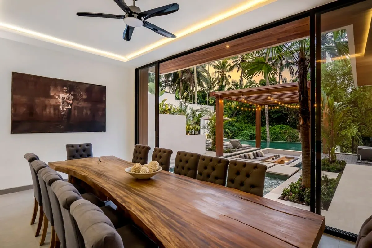 6 BR Riverside Infinity-Pool Villa Ubud — 6BR Villa Rental in Ubud — image 9