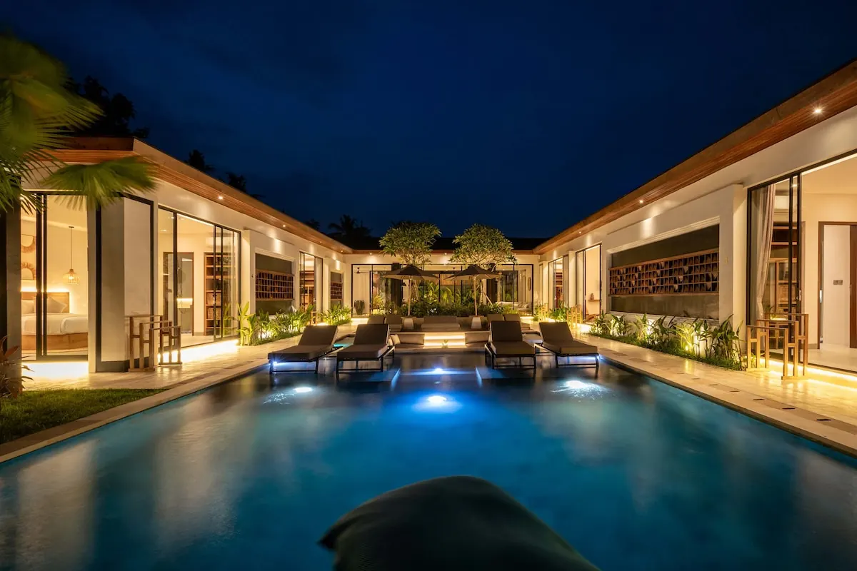 5 BR Contemporary Pool Residence Ubud — 5BR Residence Rental in Ubud — image 1