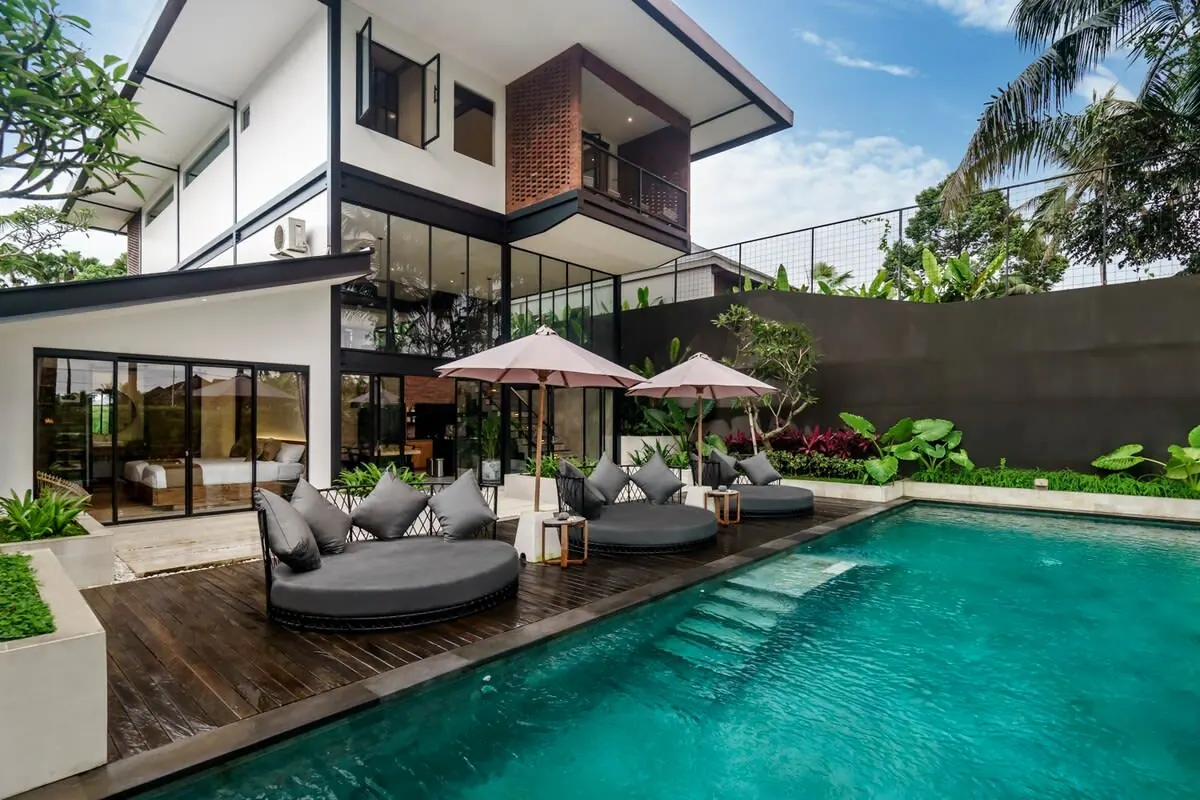 3 BR Industrial Tropical Garden House Ubud — 3BR House Rental in Ubud — image 8