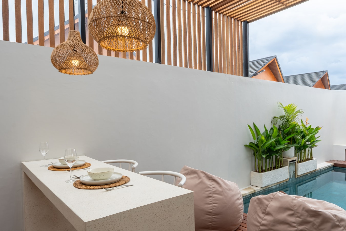 Ubud 2BR Luxe Rice Field Views Villa | Bathtub in Ubud, Bali — image 17