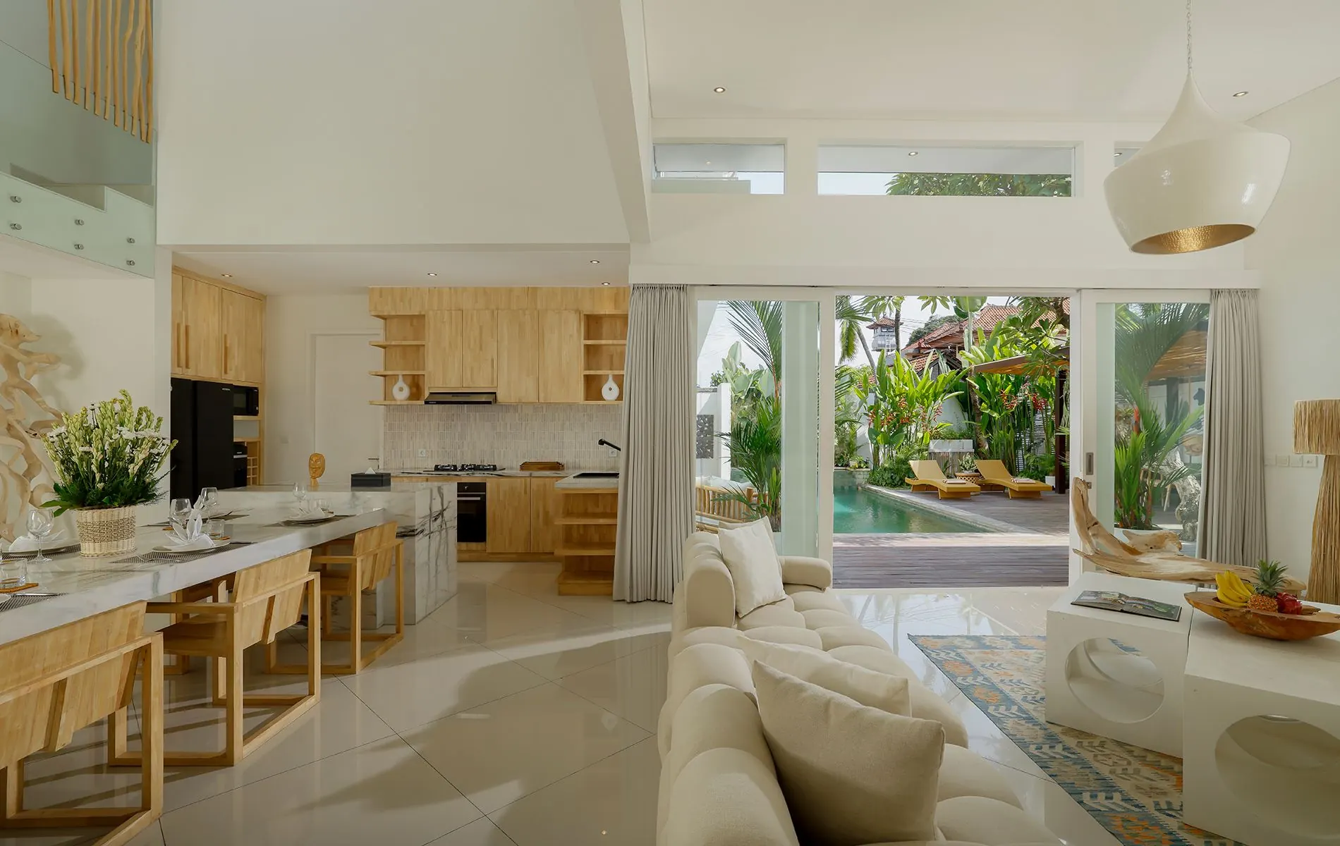 3 BR Tropical-Modern Courtyard Villa Sanur — 3BR Villa Rental in Sanur — image 3