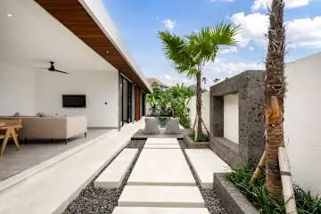 2 BR Minimalist Open-Air House Canggu — 2BR House Rental in Canggu — image 4