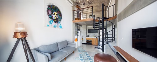 1BR Loft Seminyak Near Double Six | Pool Access - Seminyak, Bali — image 14