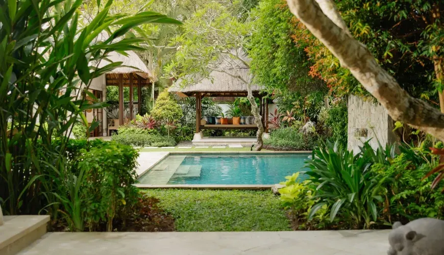 4 BR Tropical Garden Balinese Villa Jimbaran — 4BR Villa Rental in Jimbaran — image 1