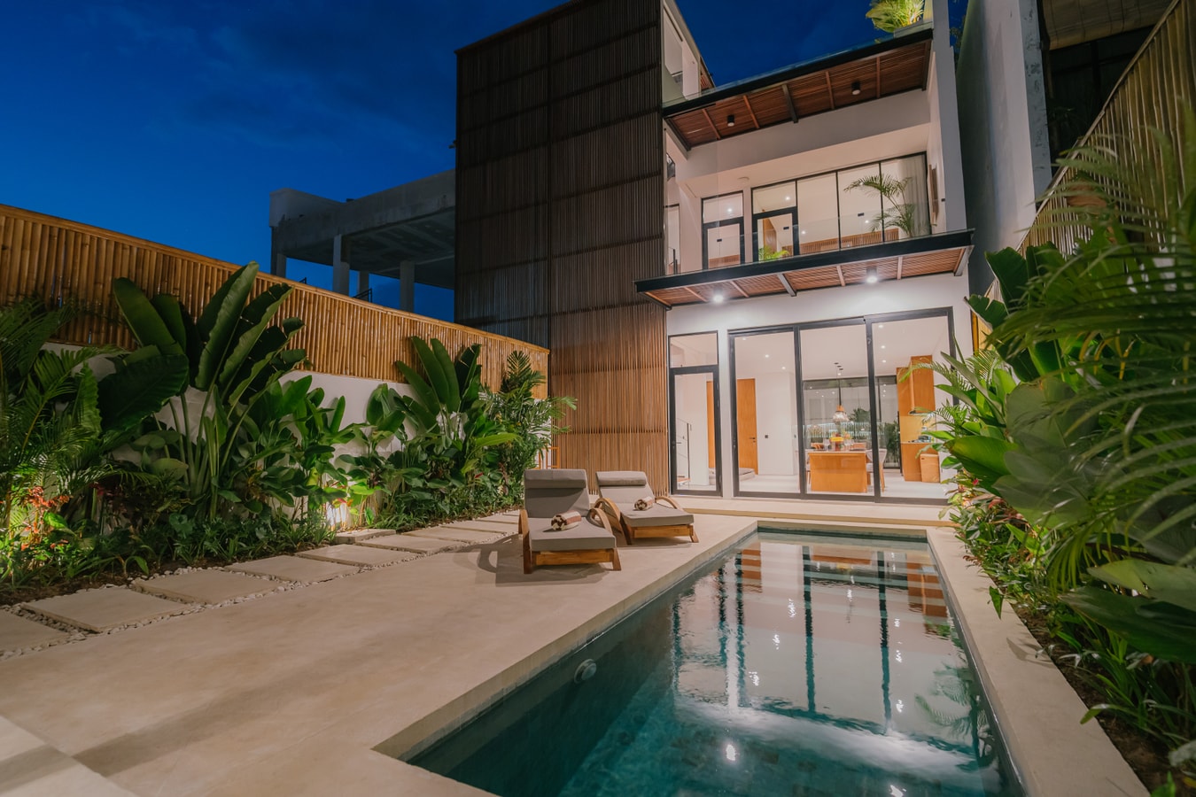 Modern-Luxury 3BR Villa Canggu w/ Pool & Rooftop in Canggu, Bali